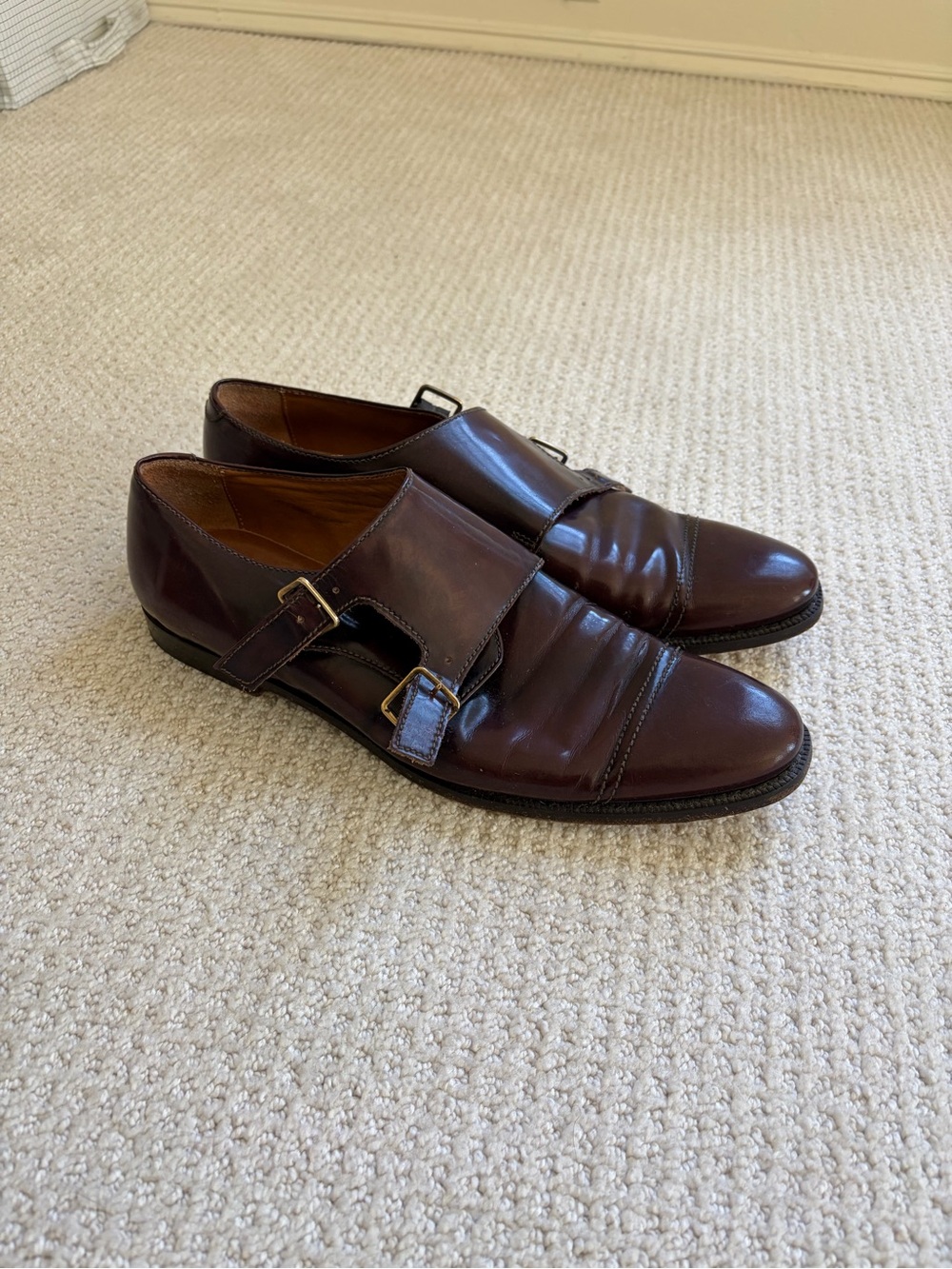Burberry brogue flats